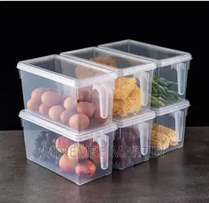 Refrigerator Food Storage Containers- Transparent
