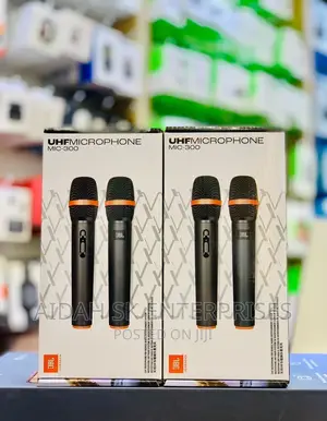 JBL Wireless Two Microphone System With Dual-Channel.