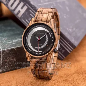 Unisex Wooden Watch/Minimalist Wooden Quartz Watch