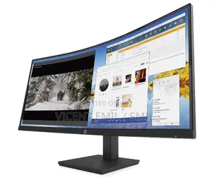 HP M34d WQHD Curved Display Monitor PIS 34inches