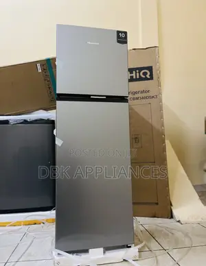 New Hisense 270l Double Door Refrigerator 5yr Warranty