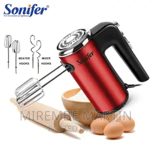 2in1 5speed Powerful Sonifer Sf-7025 Hand Mixer