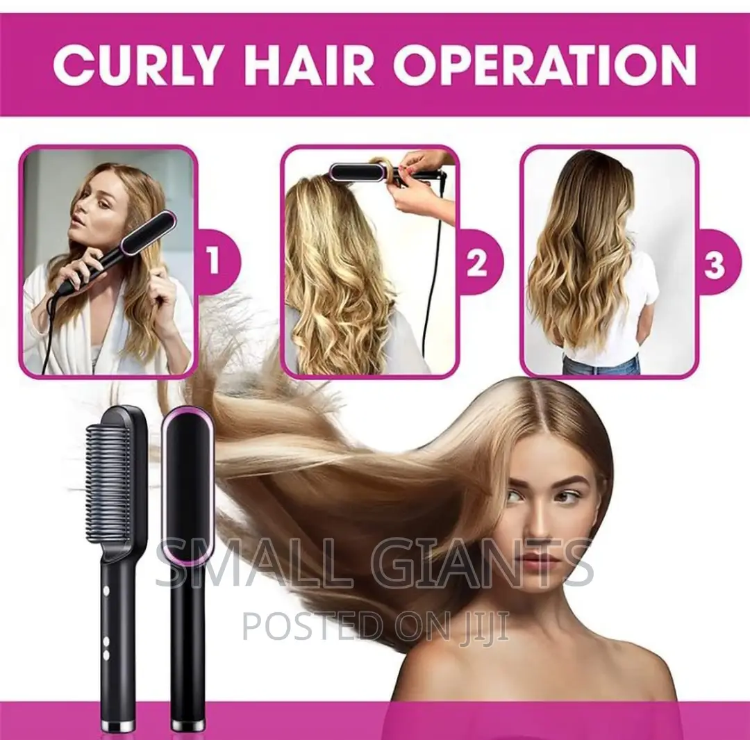 New Comb Hair Straightener