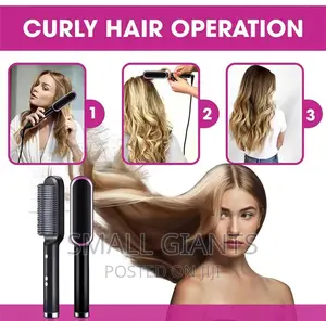 New Comb Hair Straightener