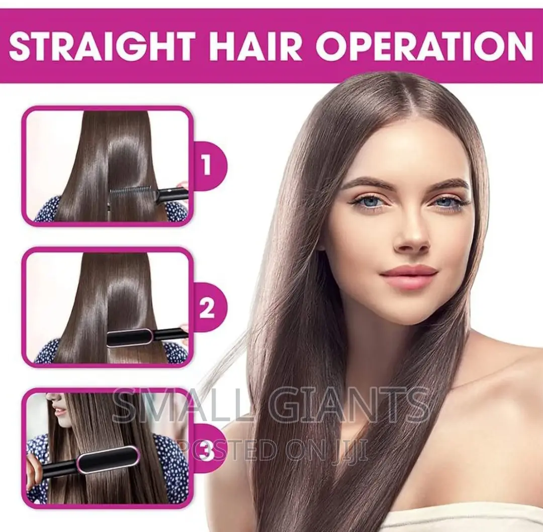 New Comb Hair Straightener
