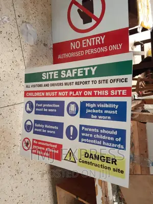 Site Safety And Road Signages