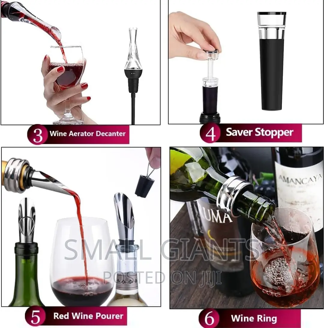 Wine Bottle Opener Corkscrew Set