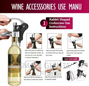 Wine Bottle Opener Corkscrew Set