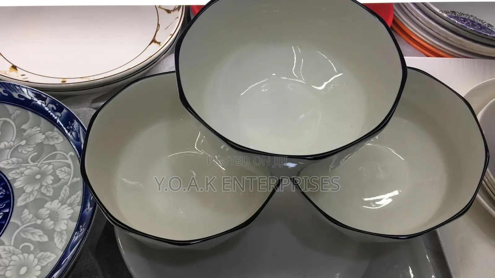 Ceramic Soup Bowls Pcs