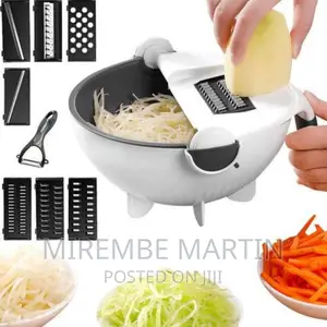 Basket Vegetable Shredder With Strainer