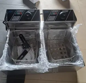 12l High Efficiency Commercial Deep Fryer-silver