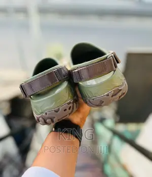 Green Crocs Atlas Original