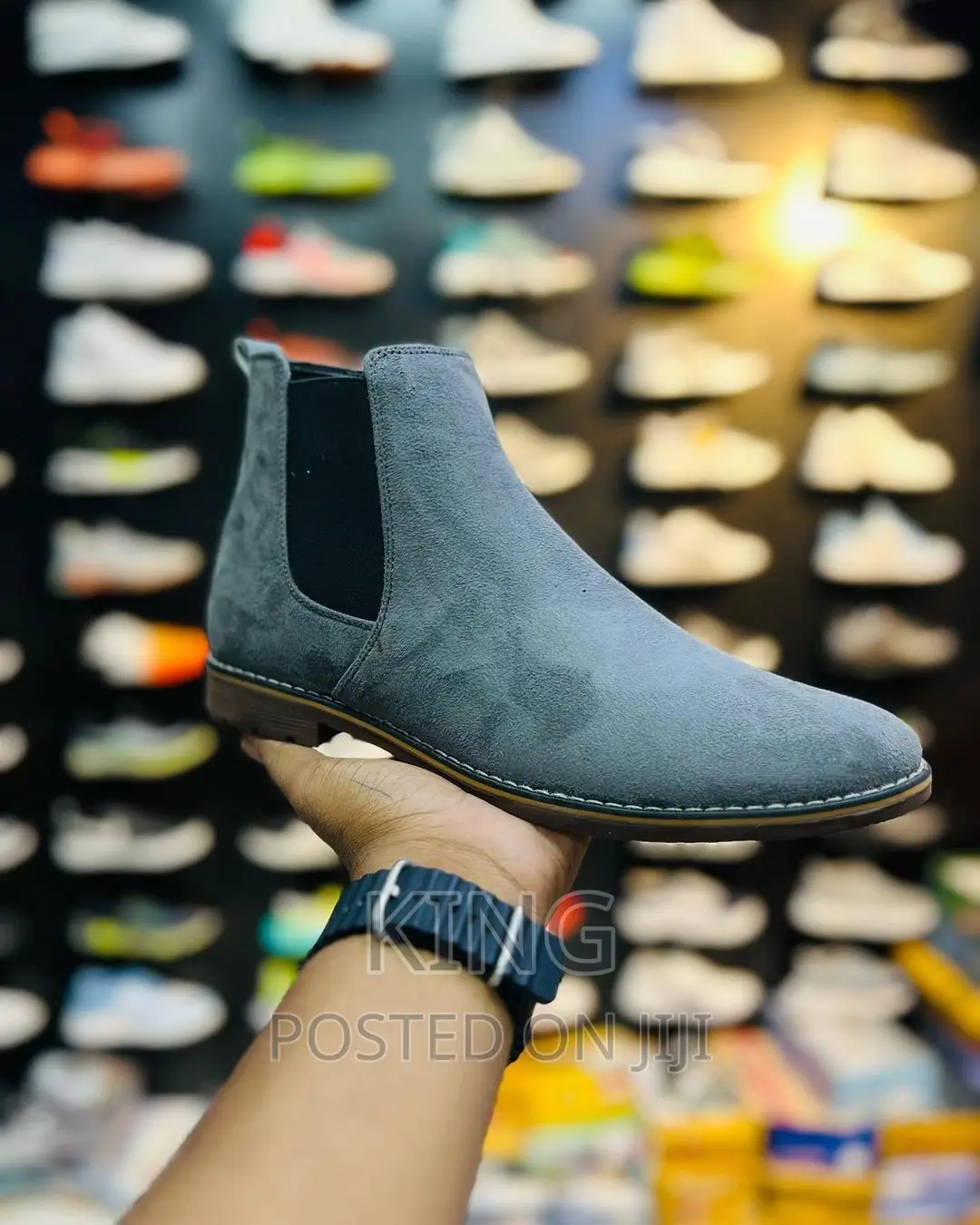 Suede Chelsea Boots