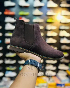 Suede Chelsea Boots