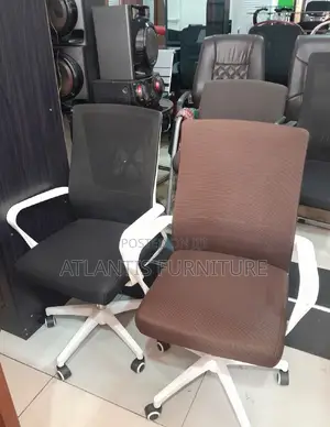 Brown and Black Chairs