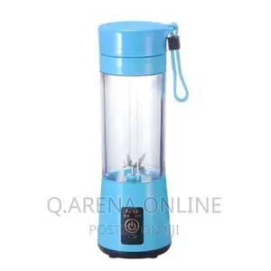 Portable Rechargeable Battery USB Juicer Blender- Blue