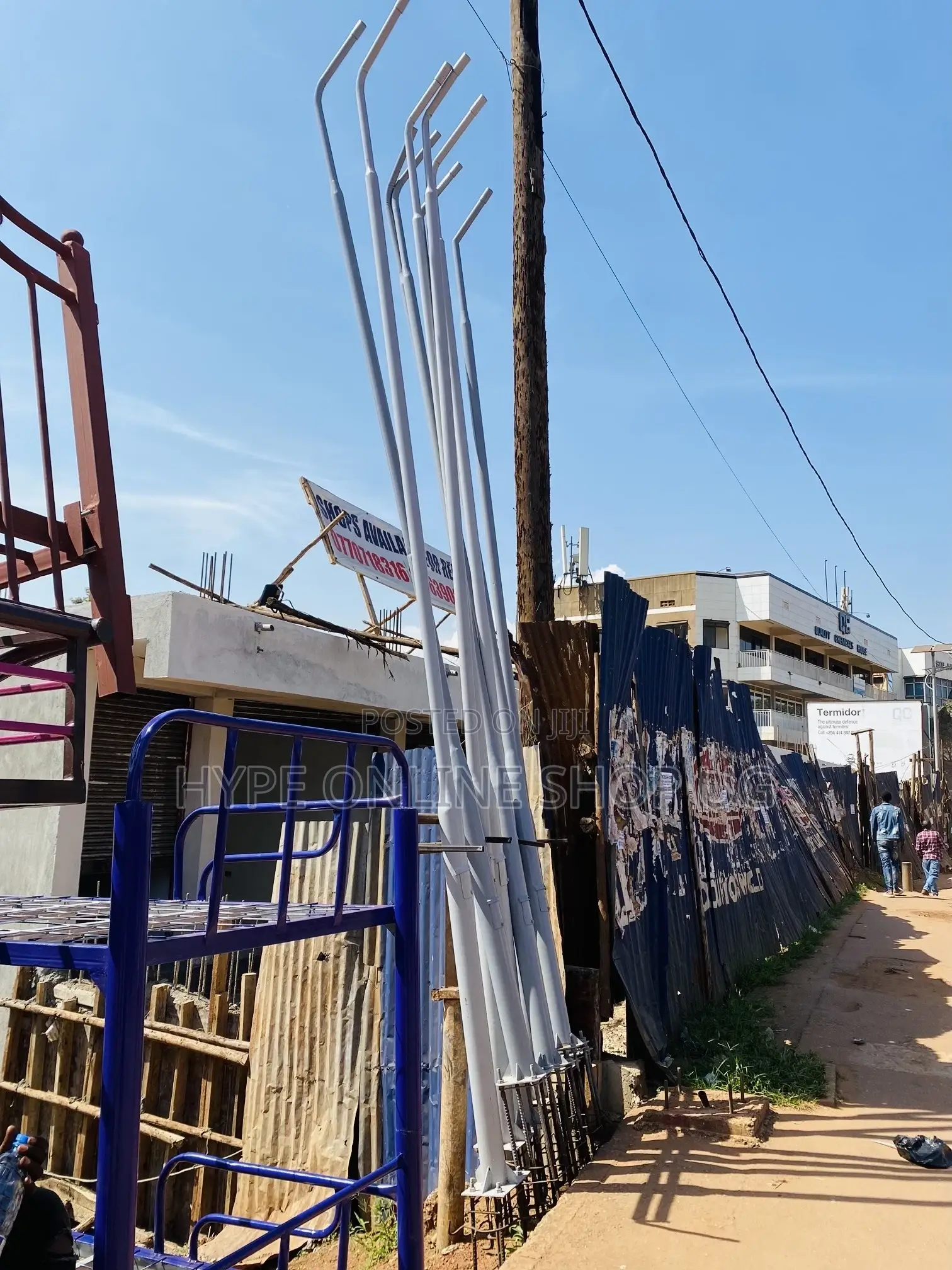 Solar Poles Connecting System