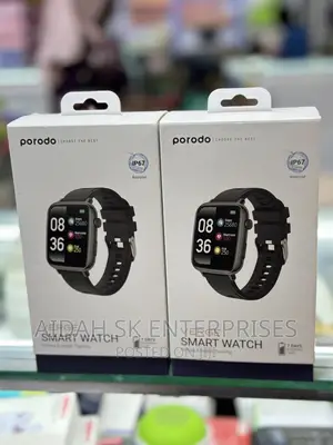 Porodo Verge Smart Watch Fitness Health Tracking