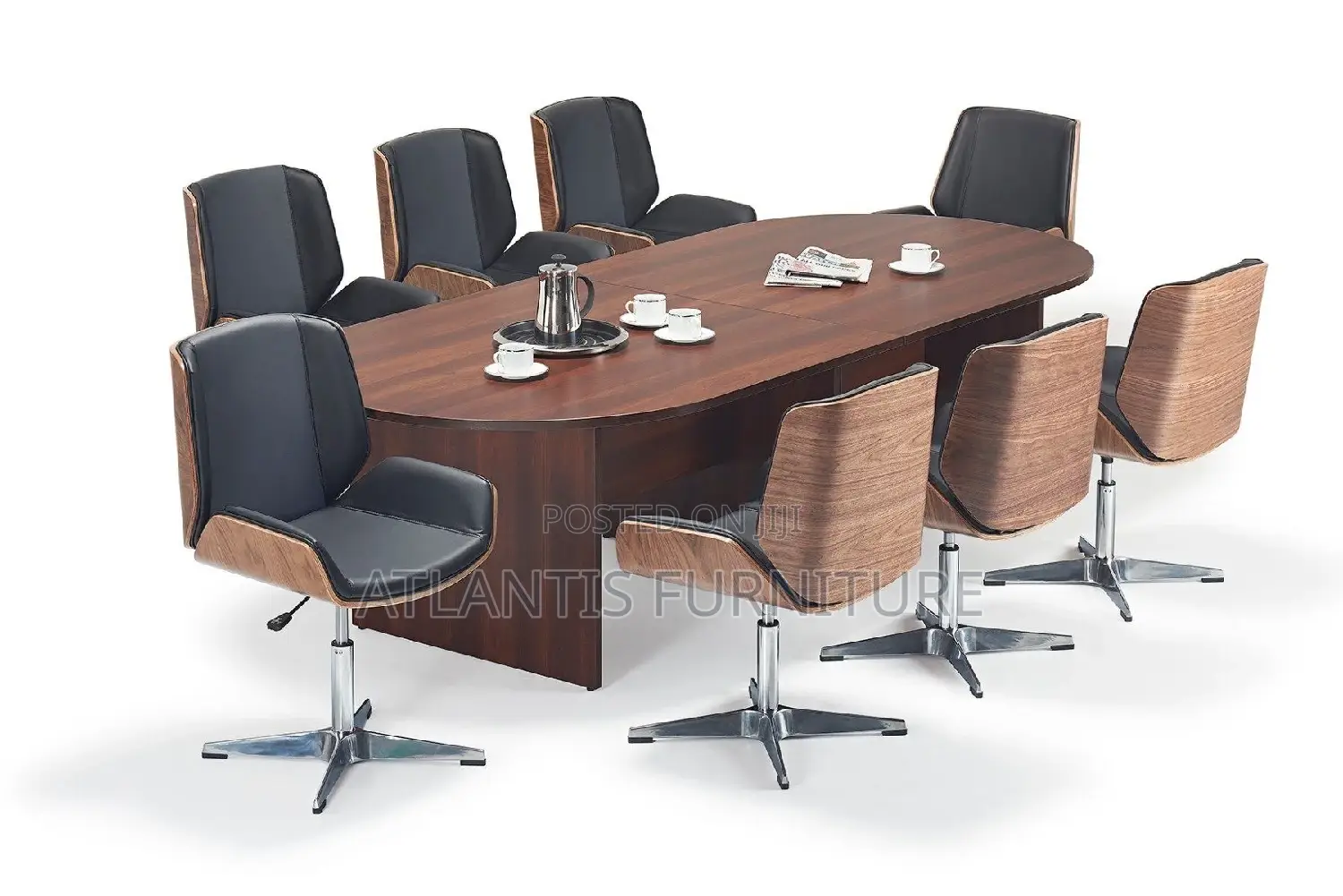 Oval Shape Board Room Table (200cm)Only.