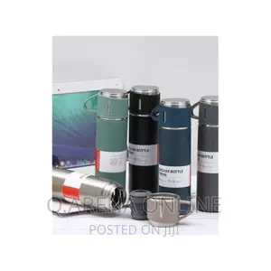 500ml Vacuum Flask Cups Thermos Portable Bottle - Multicolor