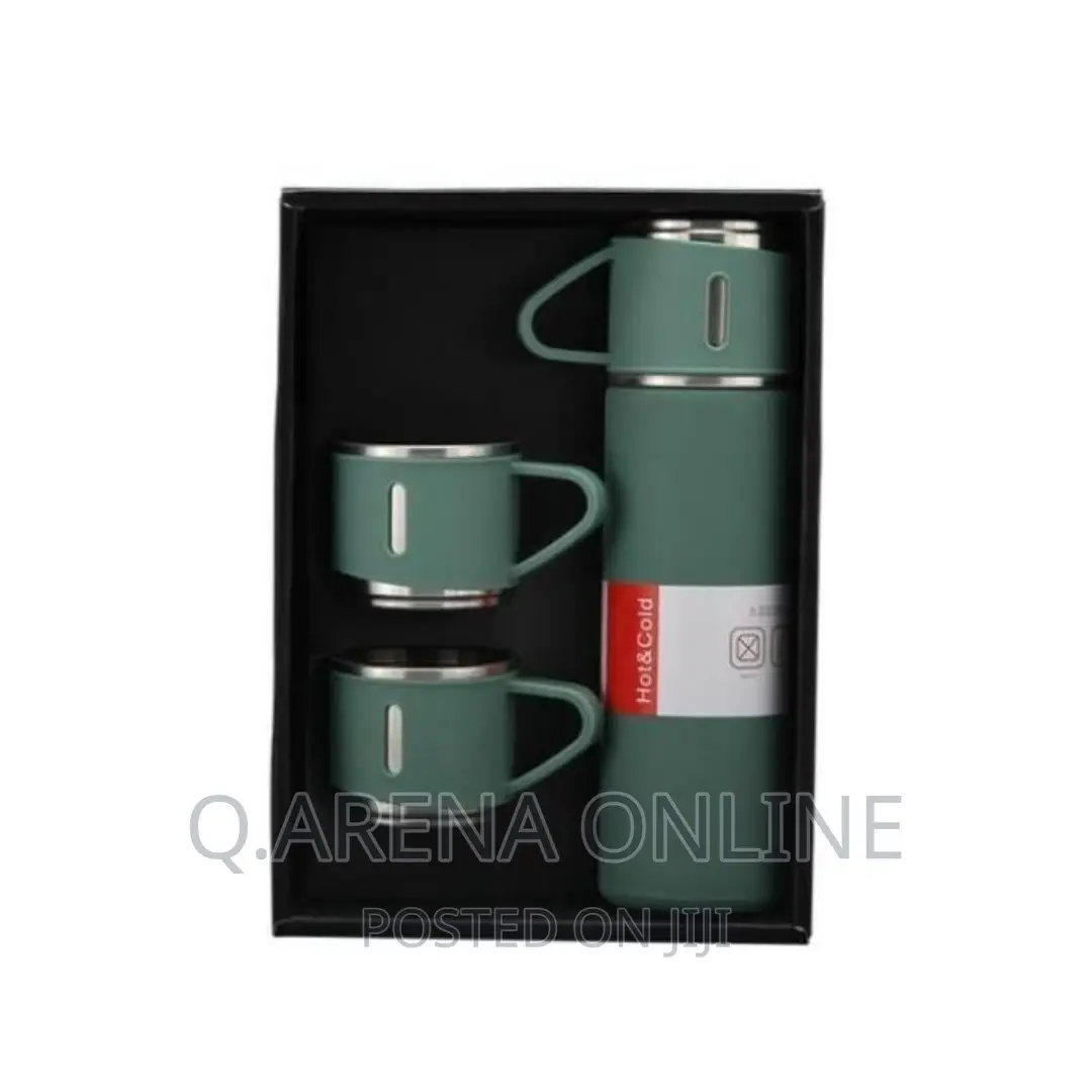 500ml Vacuum Flask Cups Thermos Portable Bottle - Multicolor