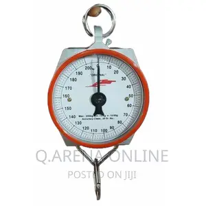 Hanging Weighing Scale With 100kg Maximum - Red