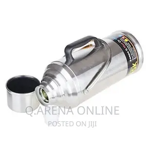 3.2L Stainless Steel Vacuum Flask Storage Bottle- Silver