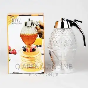 Honey Dispenser No Drip - Transparent