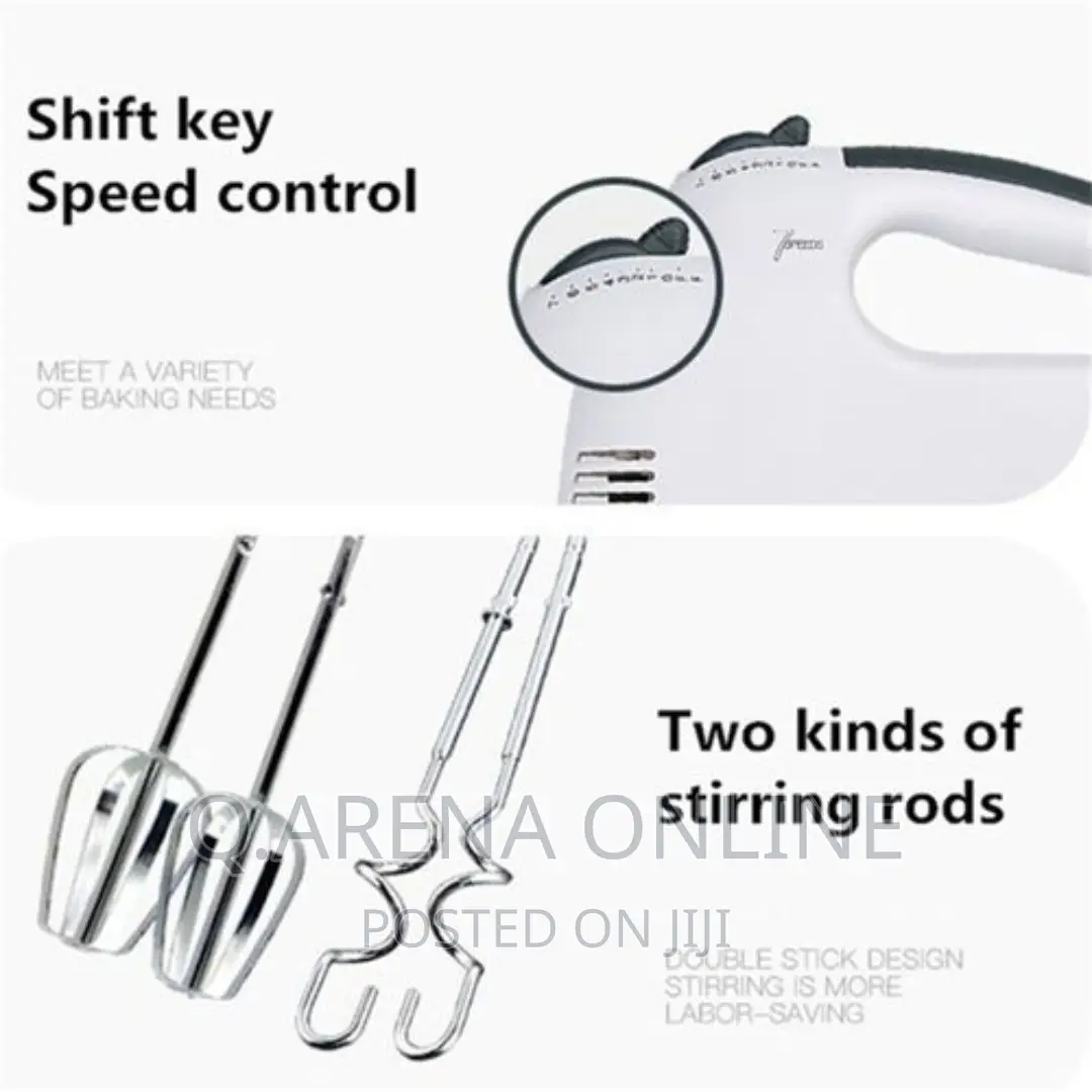 Electric Whisks Hand Mixer Egg Beater Kitchen Blender