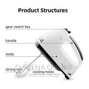 Electric Whisks Hand Mixer Egg Beater Kitchen Blender
