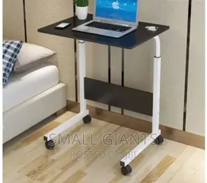 Adjustable Laptop Table With Wheels