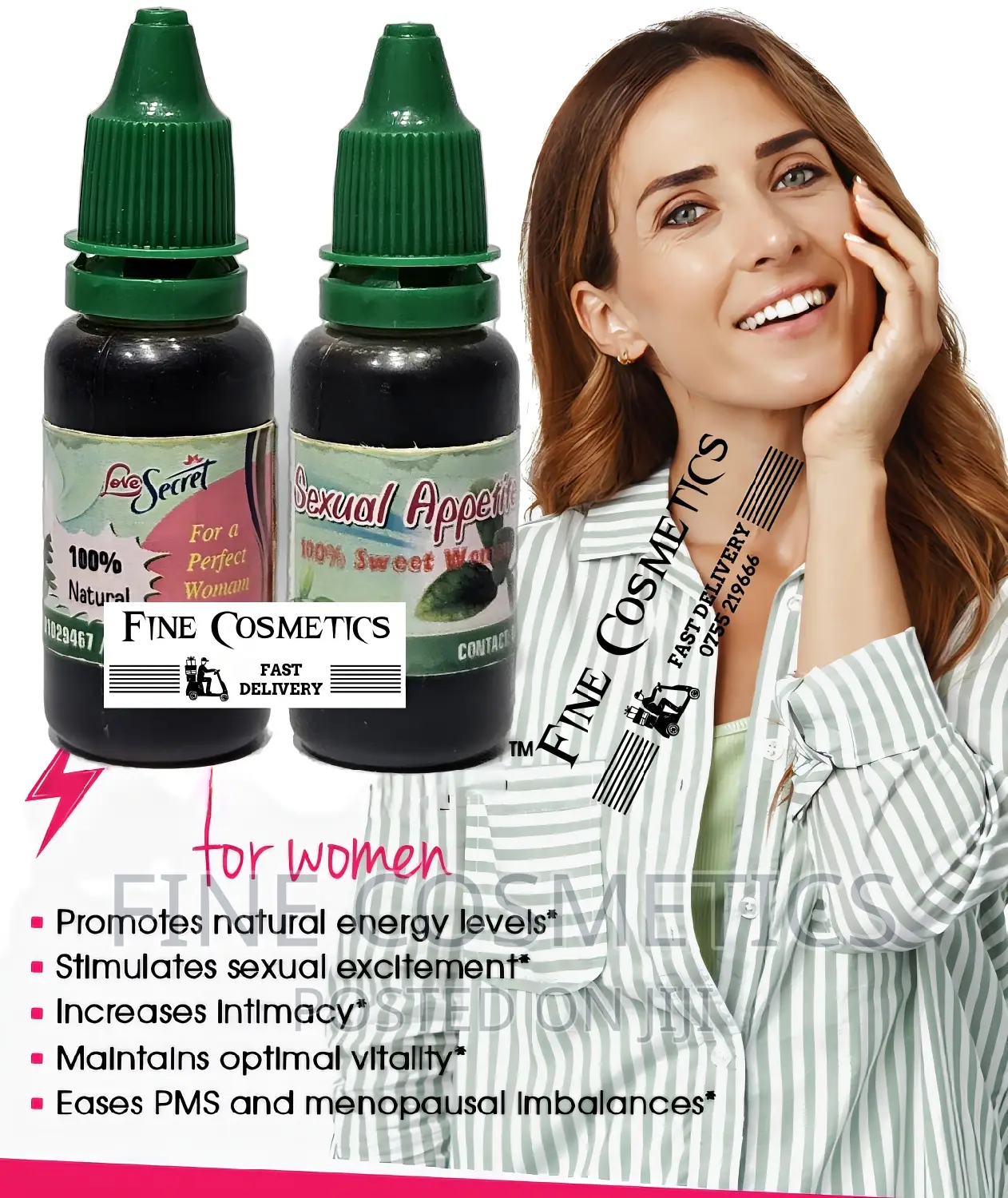 Lady's Sexual Appetite Stimulator Quick Libido Boost Arousal