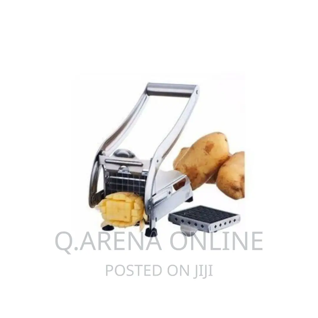 Chips Maker Potato Chipper Veggie Chopper - Silver