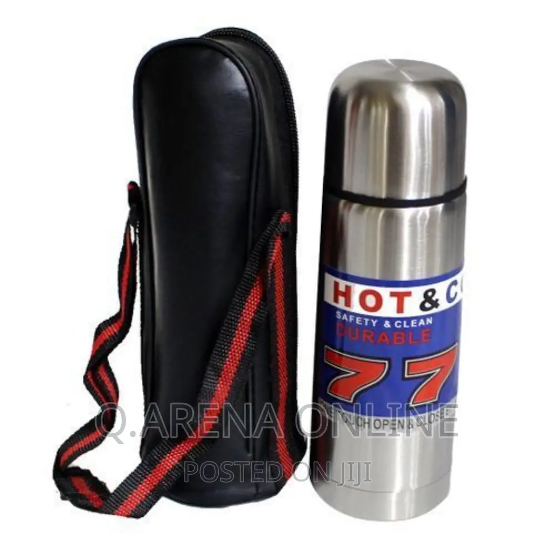 777 Hot and Cold 777 Flask 1ltr - Silver