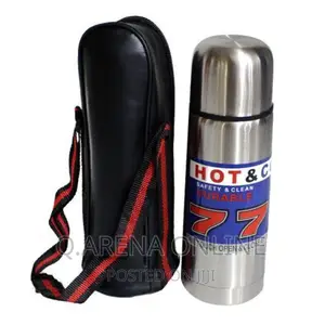 777 Hot and Cold 777 Flask 1ltr - Silver