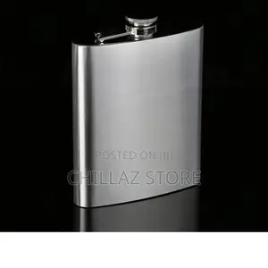 Stainless Steel Hip Flask.