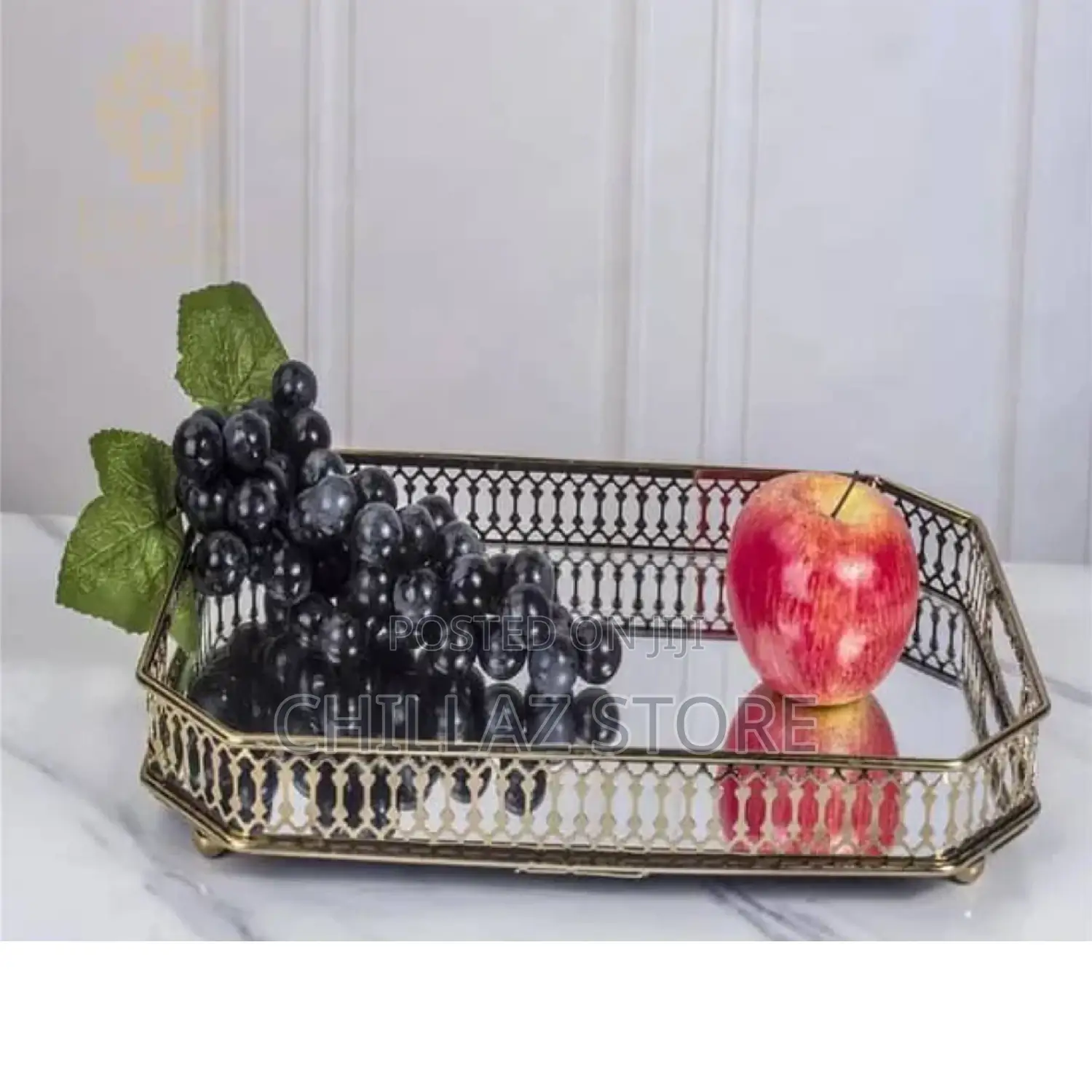 Mirror Dinning Tray.