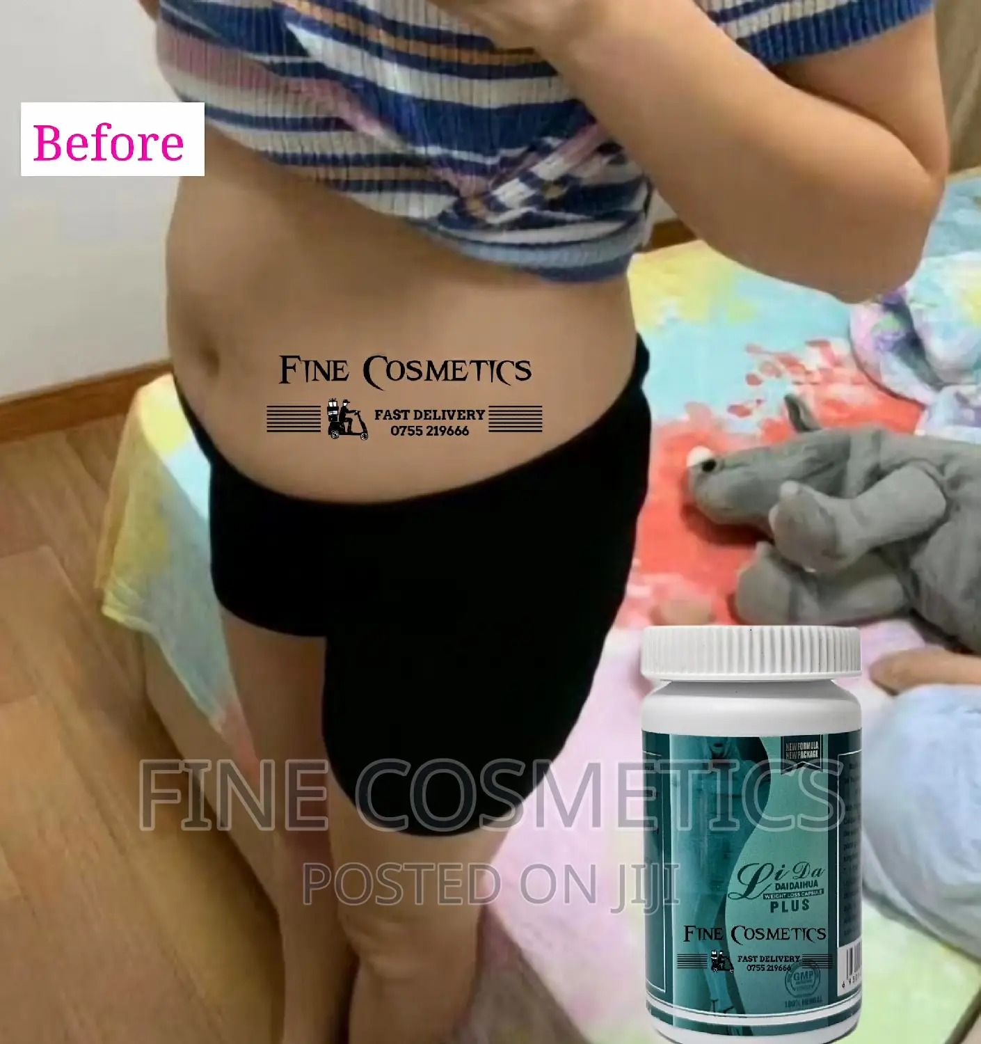 4bottles Wholesale Lida Daidaihua Lida Weight Loss +Slimming