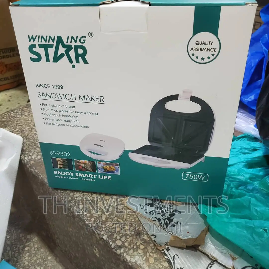 Winning Star Sandwich Maker.