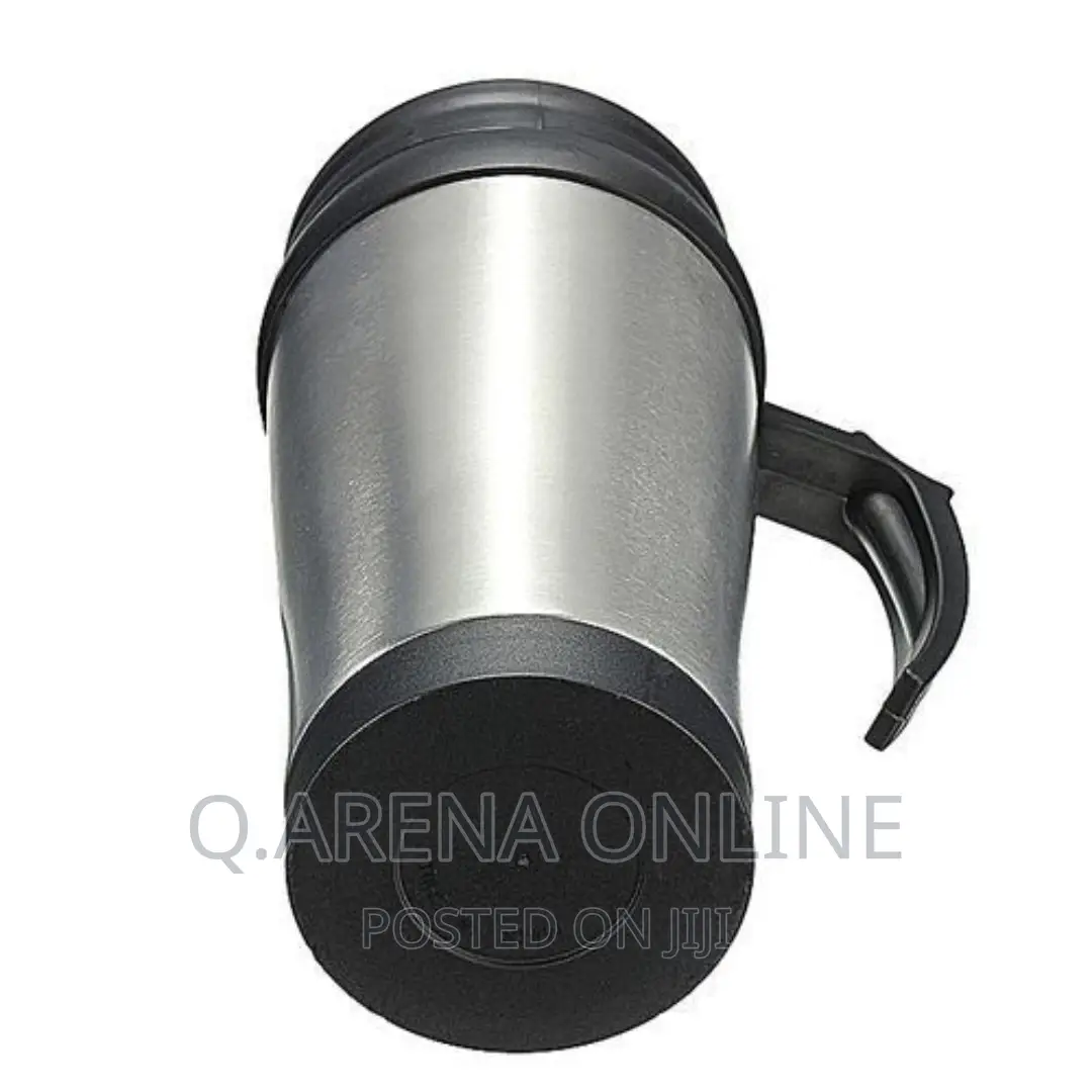 Portable Stainless Travel Insulated Mug - Silver