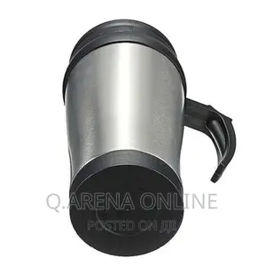 Portable Stainless Travel Insulated Mug - Silver