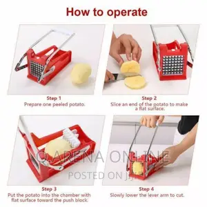 Vegetable Potato Chips Cutter Slicer Chopper -Multi-Colour