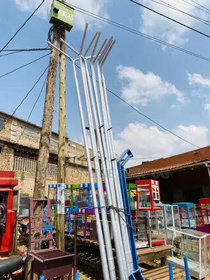 Solar Poles Racking System