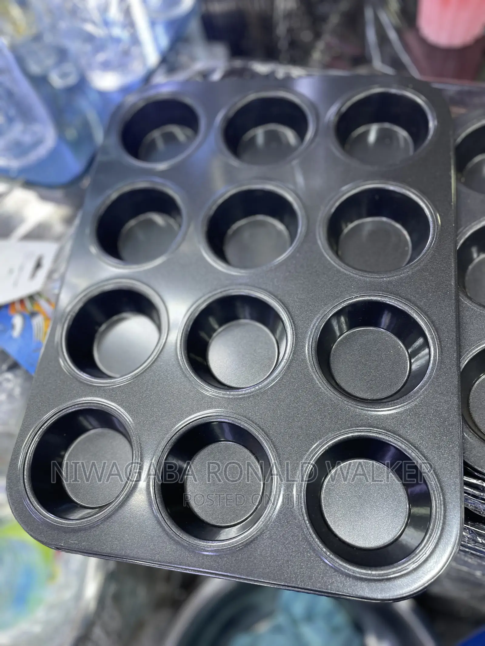 Muffin Pan, 12 Cupcake Pan, Non-Stick of Cup Cake Tray