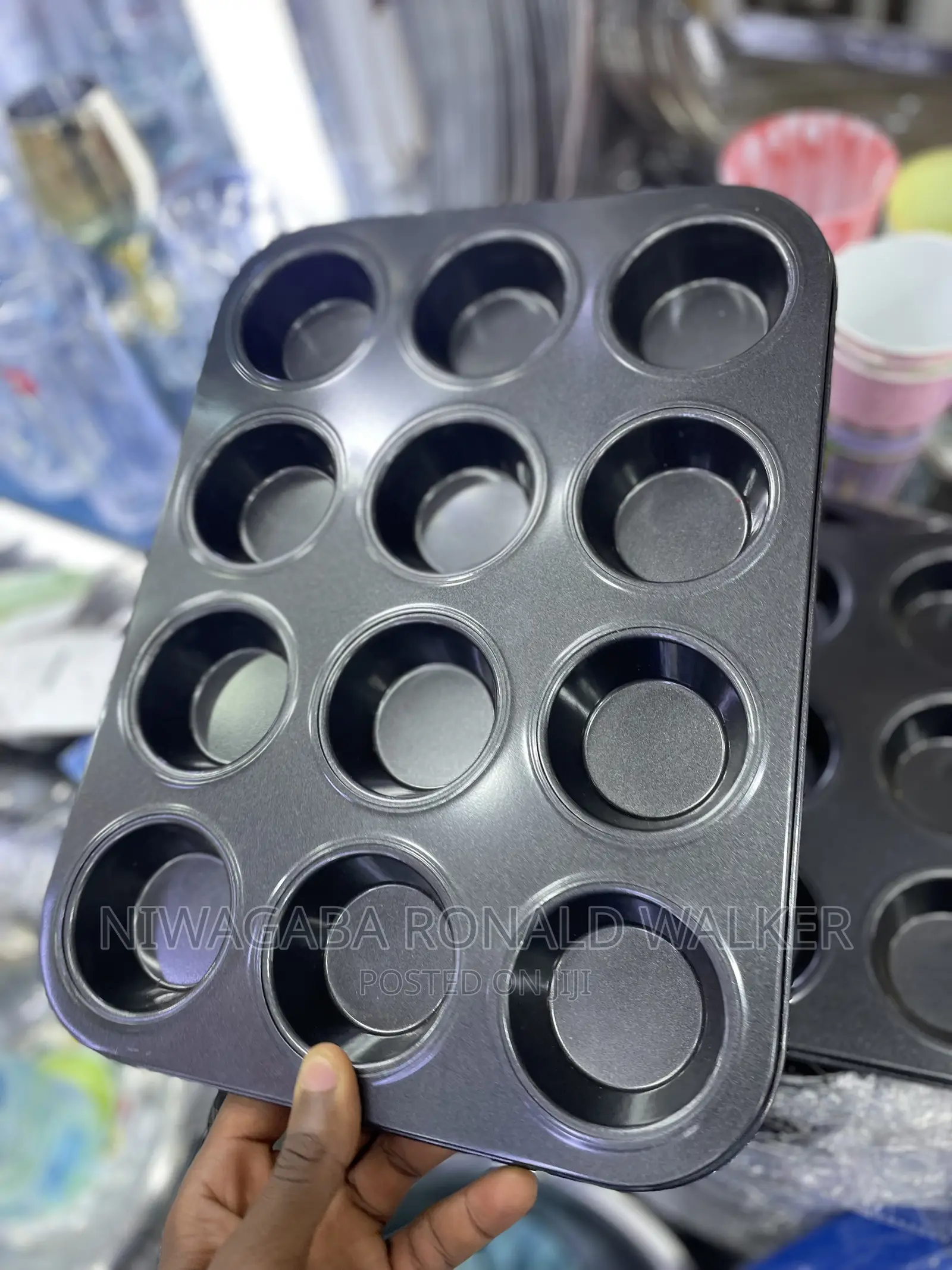 Muffin Pan, 12 Cupcake Pan, Non-Stick of Cup Cake Tray