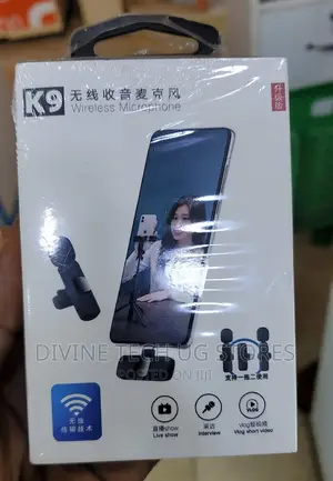 Dual Wireless Lavalier Microphone for iPhone + Type-C