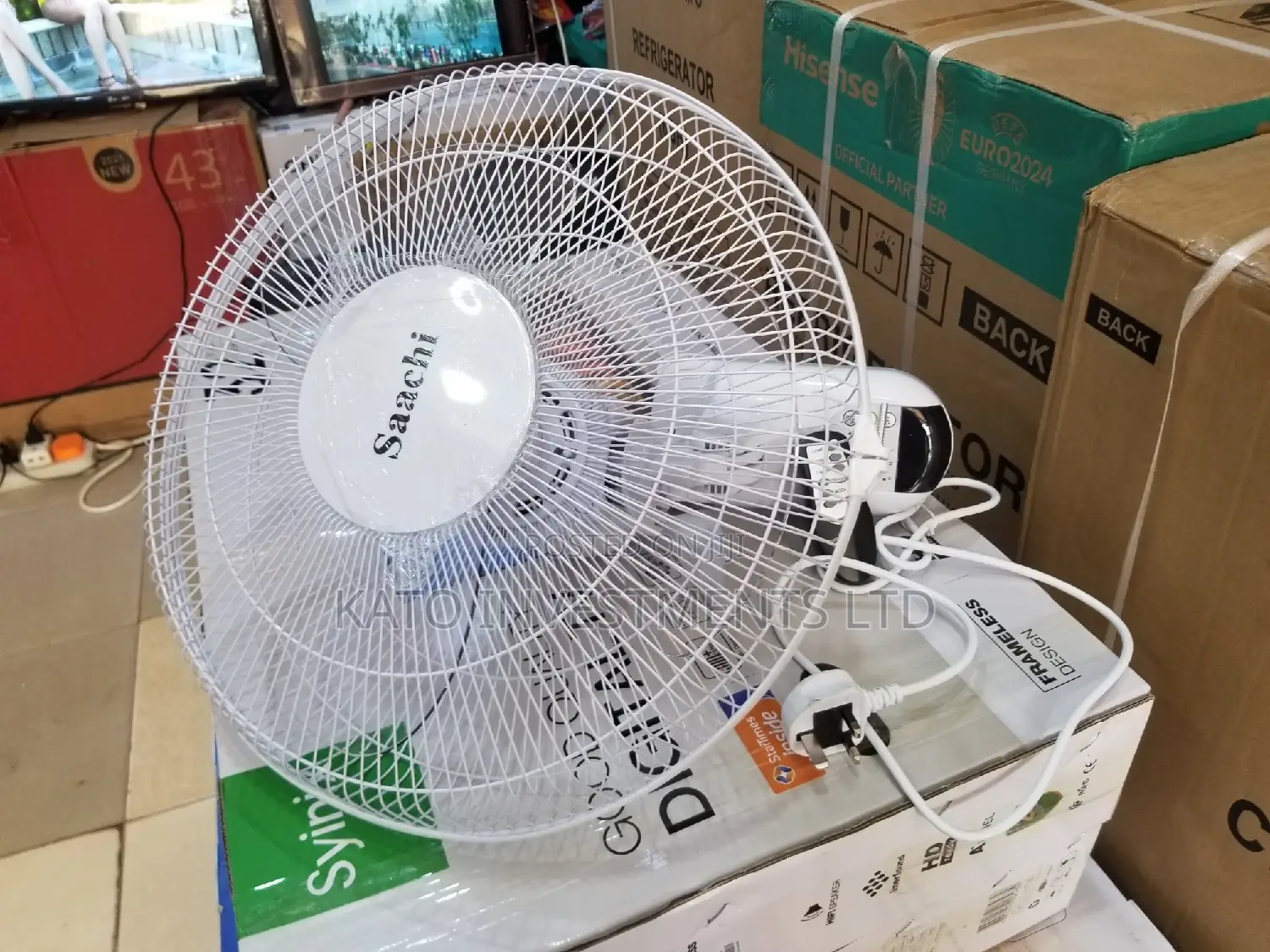 Saachi Wall Fan With Remote