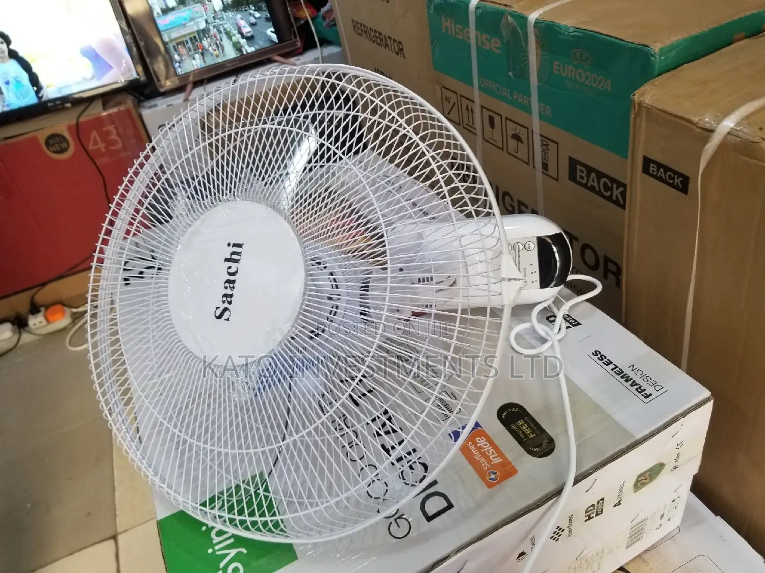 Saachi Wall Fan With Remote