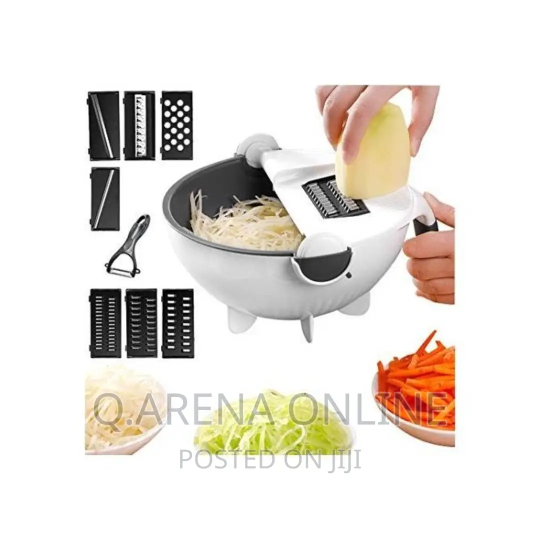 9 in 1 Multi Functional Wet Chopper, Grater and Slicer