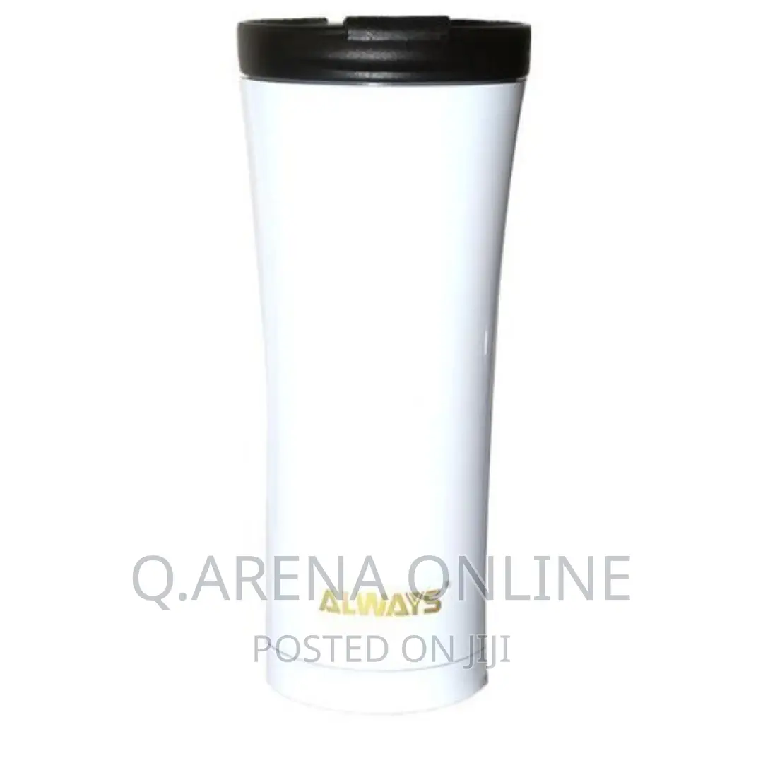 Always Stainless Steel Thermos Cup (0.48mls) - White